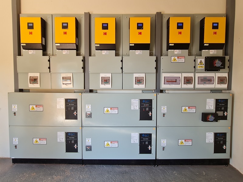 Gallery 30kVA Inverters 18.6kWh LTO Batteries