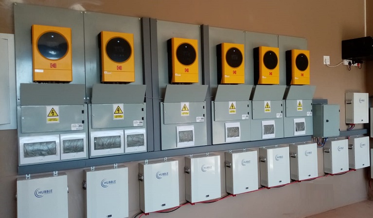 Gallery 33.6kVA Inverter 55kWh LFP Batteries