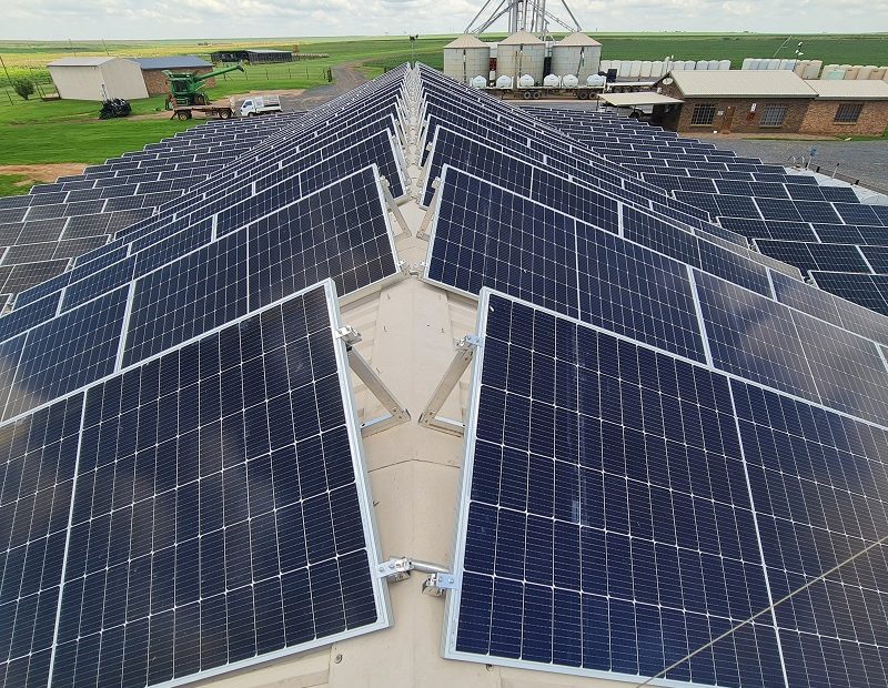 Powering Agriculture with Solar: Energy Independence for the Land 150kW Solar Panels 1 800x620
